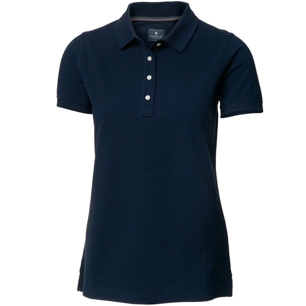 Nimbus - Polo de manga corta modelo Yale para mujer (Azul marino) Nimbus UTRW3618_navy