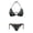 Christmas Lights, variant on Elastic Bikini Set Halloween Bat Pattern Plus Size Chic Quick Drying Women Casual Bikini Set