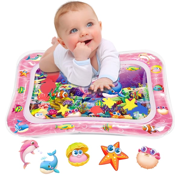 Alfombrilla de agua Infinno Tummy Time para el desarrollo sensorial de los bebés