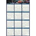 thumbnail image 2 of House of Doolittle 3969 Earthscapes 24 x 37 Recycled Reversible/Erasable Yearly Wall Calendar - White Sheets, 2 of 4