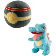 Pokemon Totodile & Luxury Ball Plush Set
