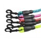 thumbnail image 2 of Multicolor Reflective Round Rope Dog Leash Dog Pull Strap Comfortable Handle(black), 2 of 4