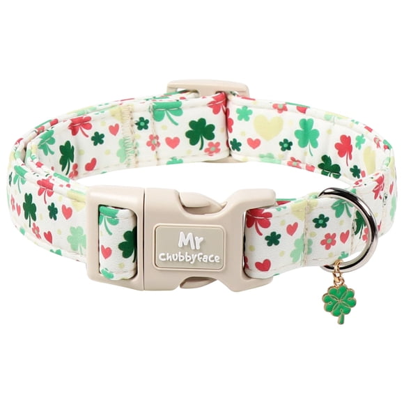 Collar para perro MR.CHUBBYFACE St. Patrick Clover para perro