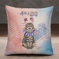 thumbnail image 2 of 4th of July Maine Coon Celebrates Independence Day Pillowcase Double Sided Cat Lover Kitten Owner Gifts Pillow Case Covers - 12010, 2 of 3
