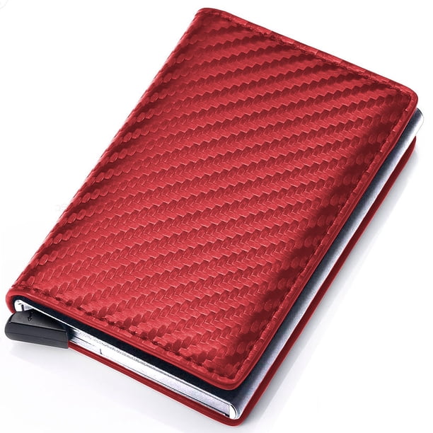 Cartera De Hombre Shendy Vendy Con Tarjetero De Aluminio Protección Rfid