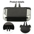 thumbnail image 2 of For Car Air Conditioning System Color Black Vents Tab Clip Car Accessories Easy Installation OEM Part Number Not Applicable, 2 of 8