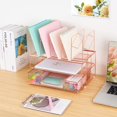 thumbnail image 3 of Rose Gold Desk Organizers, 3 of 4