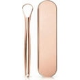 thumbnail image 1 of Tongue Scraper Copper - Tongue Cleaner - Tongue Scrubber, 1 of 4