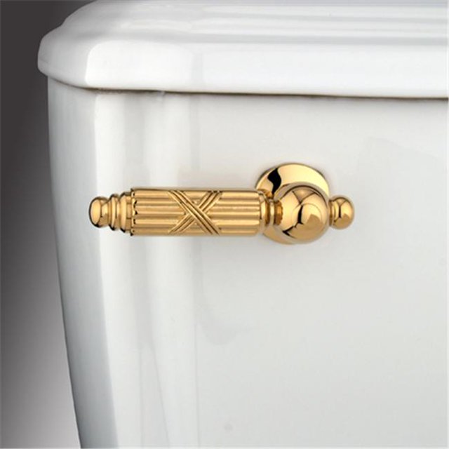 Kingston Brass KTGL2 Levier de Réservoir en Laiton Poli