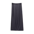 thumbnail image 2 of Antinious Womens Nightdress Solid Casual A-Line Skirt Long Sleep Dress,Nightgowns for Women,Women Pajama Dress,Dark Gray,L, 2 of 3