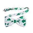 thumbnail image 2 of boxed-gifts Parquet Men's Shamrock adjustable Bow Tie - St. Patrick's Day Collection, 2 of 4