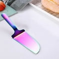 thumbnail image 3 of Stainless Steel Cake Lifter & Spatula – Triangular Shape for Effortless Cake and Pastry Lifting, Multipurpose Serving Tool with Non-Stick Finish, Easy to Clean, 3 of 4