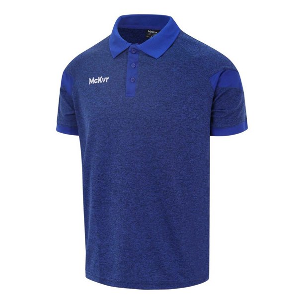 McKeever - Polo Core 22 para Adultos Unisex (Azul Real)