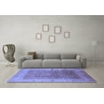 thumbnail image 3 of Ahgly Company Indoor Rectangle Oriental Blue Industrial Area Rugs, 4' x 6', 3 of 4