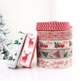thumbnail image 3 of Coxeer Christmas Ribbon Burlap Vintage Festival Plaid DIY Wrapping Ribbon Craft Ribbon, 3 of 8