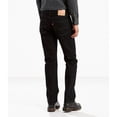 thumbnail image 4 of Men's Levi's® 505™ Regular Fit Jeans Color: Black Size: 30X30, 4 of 4