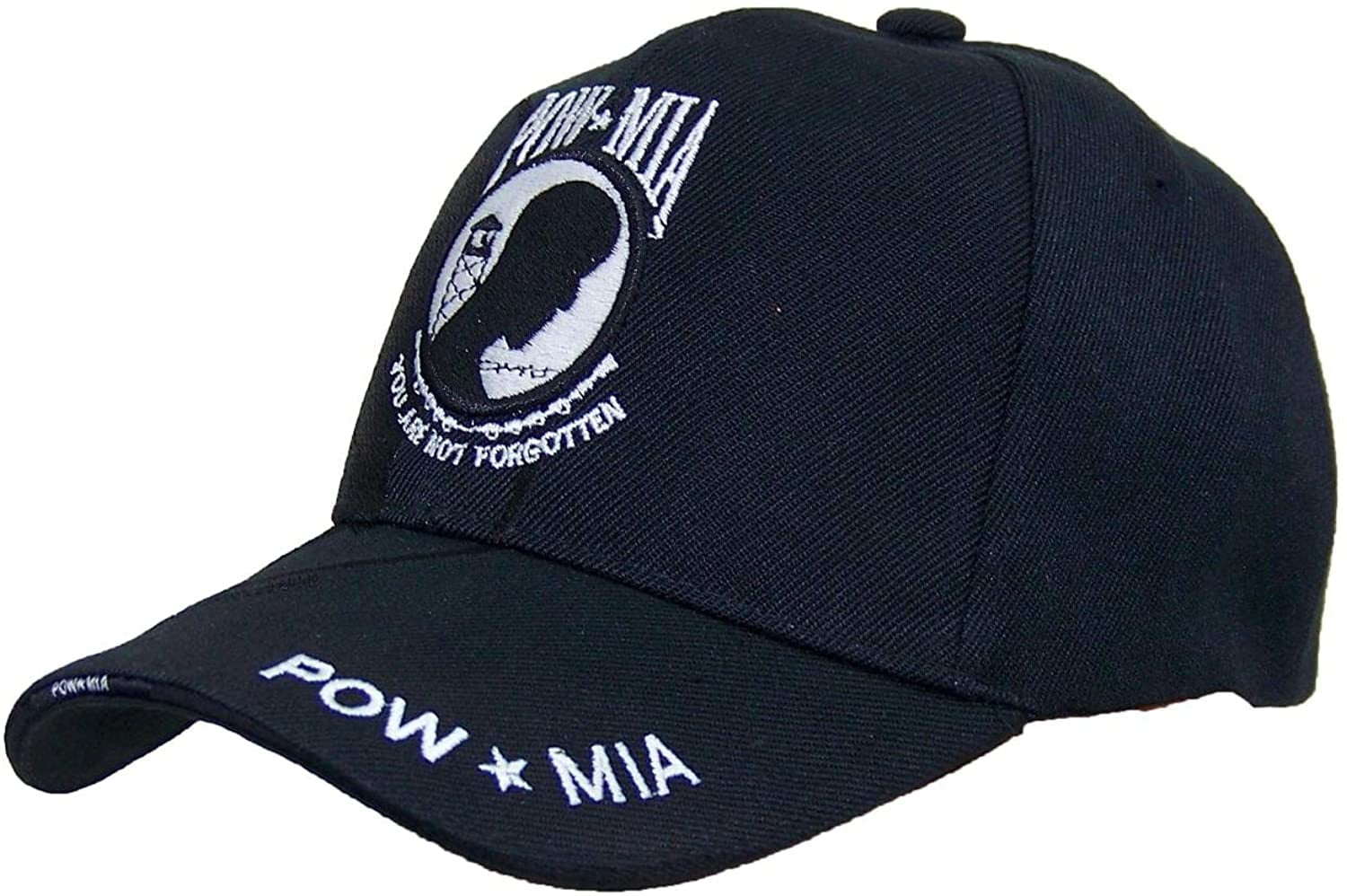 POW MIA You are Not Forgotten Adjustable Denim Hats