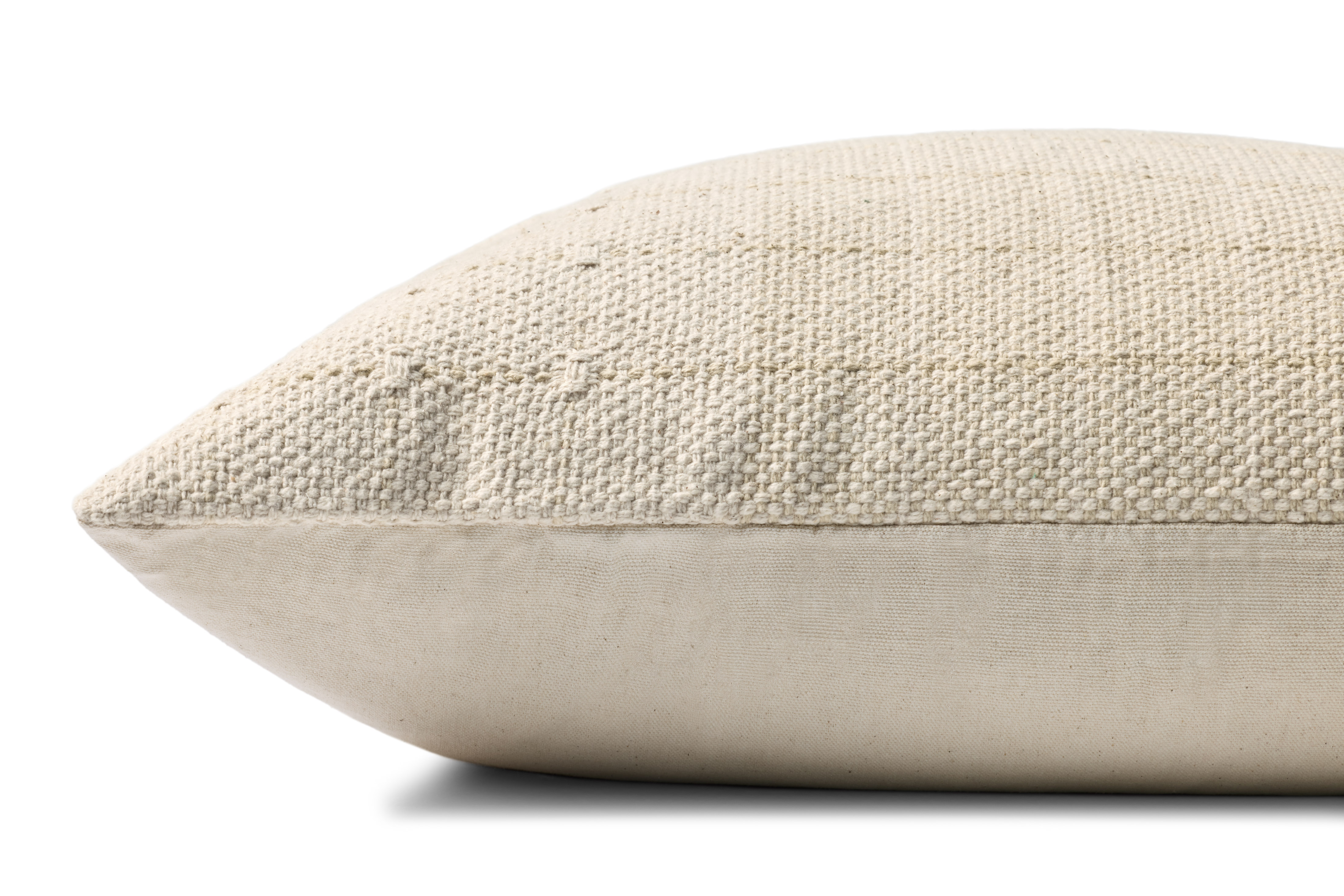 Loloi PLL0193 Beige / Natural 22'' x 22'' Decorative Pillow