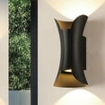 thumbnail image 5 of Wall Sconce Lighting Aluminum Fixture Lamps Waterproof Modern Wall Lights for Corridor Home Hallway Living Room - Blk 6W, 5 of 8