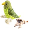 thumbnail image 1 of Dog Squeaky Toy Bird: Cute Cotton Rope Dog Chew Toy Puppy Teething Toy for Home, 1 of 7