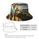 thumbnail image 2 of El Mago de la Ciudad Esmeralda Sombrero bucket para adultos, gorra de protección solar, sombrero de pescador plegable para viajes al aire libre, pesca y actividades de verano, 2 of 6