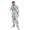 thumbnail image 5 of Shark Skateboard Pattern One Piece Pajamas Soft Jumpsuit Cozy Sleep and Play Romper Zipper and Pockets 7T-8T, 5 of 8