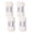 milky white, variant on Crochet Yarn Set, 4 Skeins Cotton-Nylon Blend Yarn – No Tangling, Easy-to-See Stitches for Crocheting