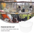 thumbnail image 3 of 10PCS Cage Hanging Replacement Bird Water Dispenser Bird Feeder for Pigeon Parrot, 3 of 6