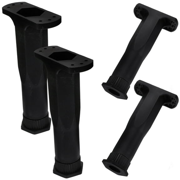 4 Pcs Bed Foot Support Rod Adjustable Replacement Legs Furniture Shelf Frame Center