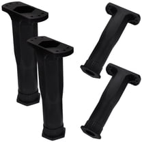 4 Pcs Bed Foot Support Rod Adjustable Replacement Legs Furniture Shelf Frame Center