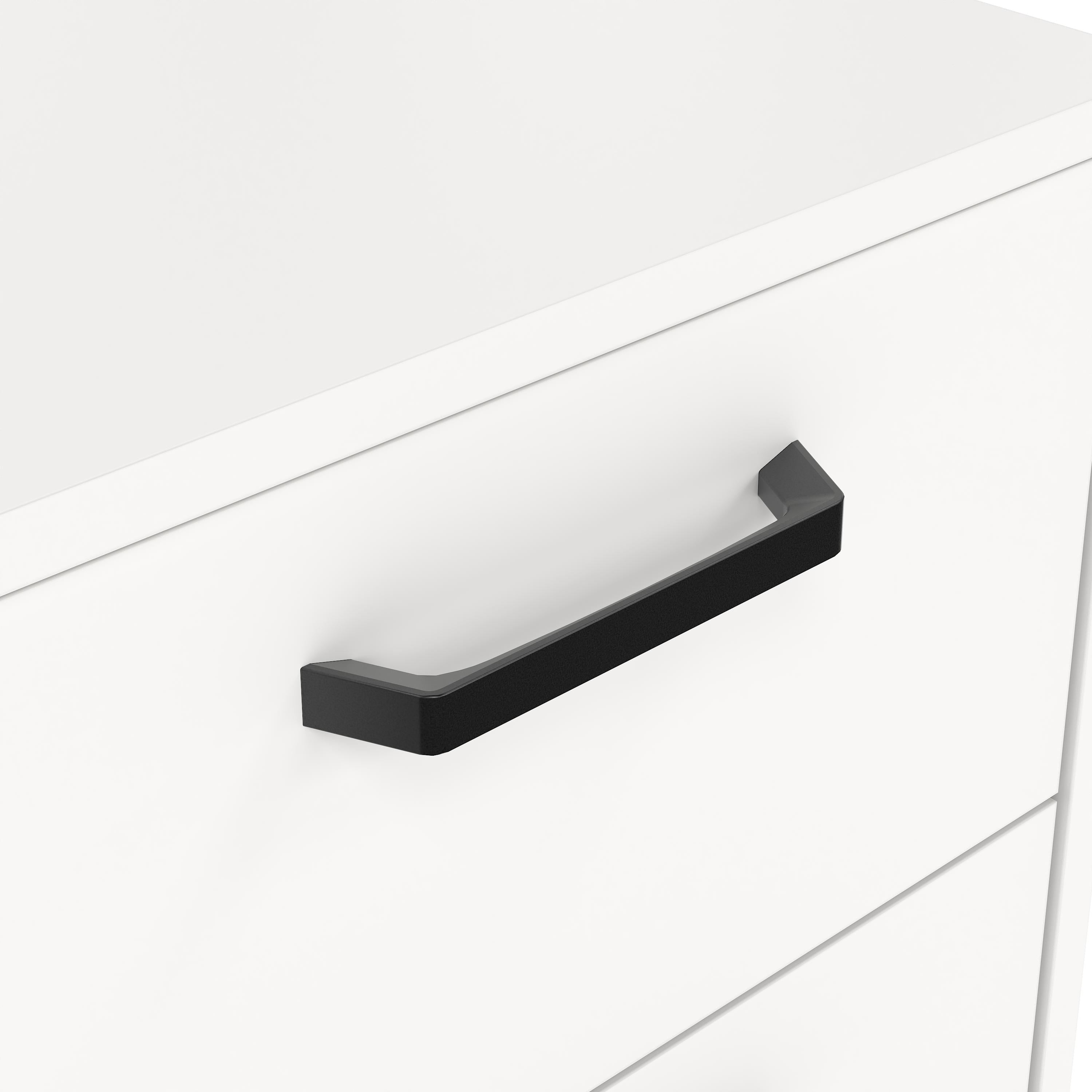 Tvilum Sofia 2 Drawer White Nightstand - Set of 2
