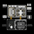 thumbnail image 3 of Étui de Transport pour NEO, Étui de Rangement pour Accessoires de Drone Étui Rigide Petit Sac à Bandoulière Étanche Valise pour NEO Boîte de Protection pour Vlog UAV, 3 of 7