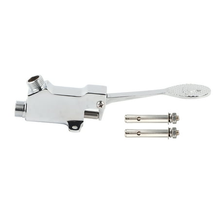 

Wear-resistant G1/2 Thread Foot Pedal Valve Faucet Valve For Laboratory Public Places Bathroom Hospital