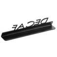 thumbnail image 2 of American Metalcraft SBD5 5" x 3/4" x 1 1/2" Black Laser-Cut Tabletop Sign with "Decaf" Print, 2 of 3
