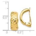 thumbnail image 5 of 14K Yellow Gold Non-Pierced Earrings, 5 of 5