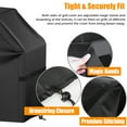 thumbnail image 5 of IC ICLOVER 48 inch Grill Cover, 600D Heavy Duty BBQ Cover Waterproof, BBQ Outdoor Gas Grill Cover Windproof, Anti-UV (48"Lx32"Wx42"H), 5 of 7