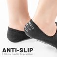 thumbnail image 3 of Calcetines IDEGG No Show para mujer y hombre, antideslizantes para correr, 3 of 9