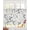 Blue Beige, variant on Blue Teal Botanical Sheer Curtains 63 Inch Length 2 Panels Set for Living Room/Bedroom, Rustic Country Spring Floral Summer Leaf Kitchen Curtains Grommet Curtains Window Treatments 42"x63"x2