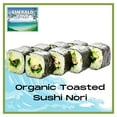 thumbnail image 3 of Emerald Cove Organic Pacific Toasted Sushi Nori, 10 Sheets, 3 of 8