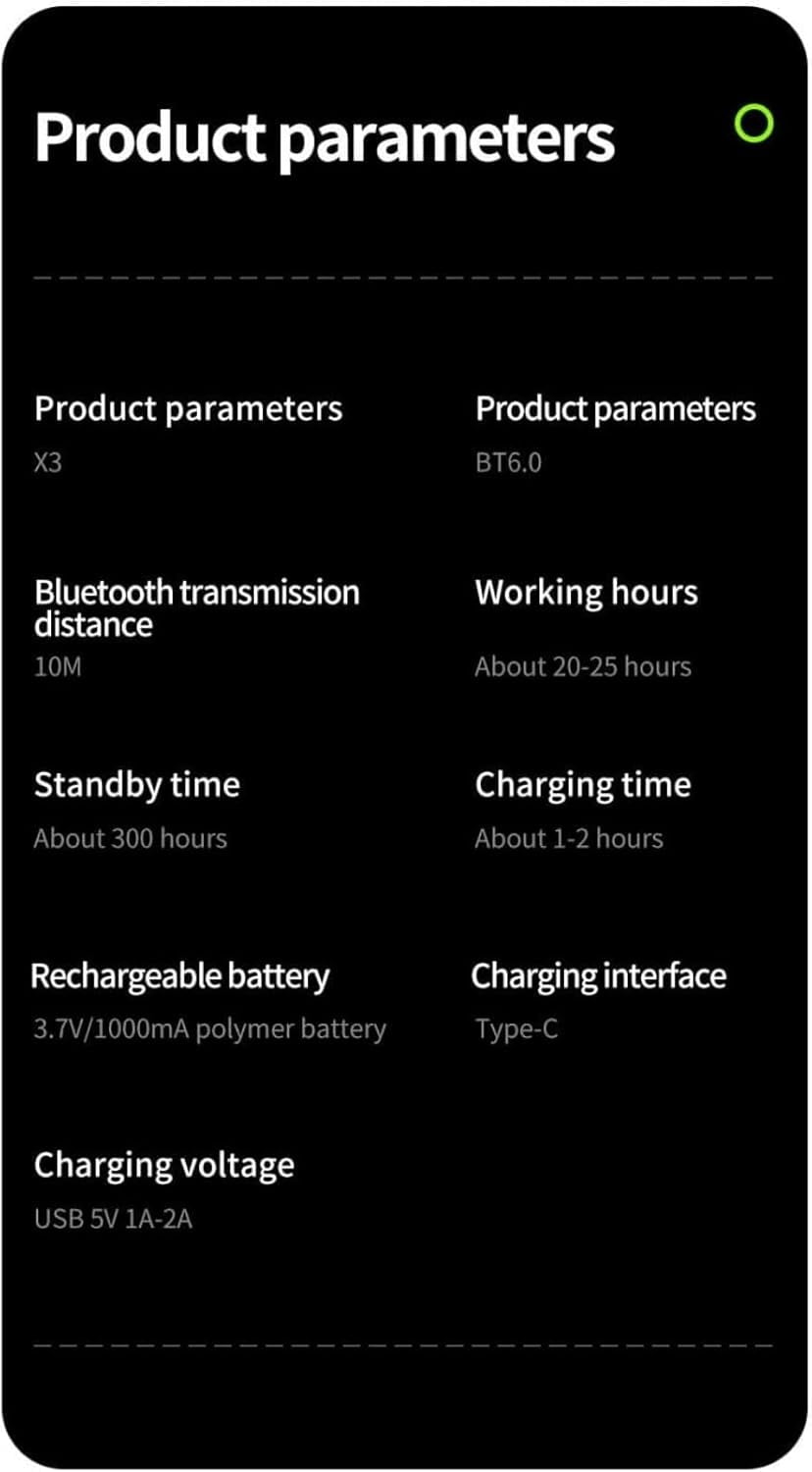 Motorcycle Helmet Bluetooth Headset, IP67 Waterproof, Type-C Charging, Two-in-One Microphone with Ambient Light and Voice Assistant for All Helmets