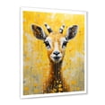 thumbnail image 5 of Designart "Modern Art Vibrant Caprine Likeness" Animals Goat Picture Framed Canvas Prints, 5 of 5