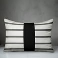 thumbnail image 3 of Creative Products Mirrored Stripes Gray 14 x 20 Indoor / Outdoor Pillow, 3 of 3