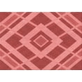 thumbnail image 1 of Ahgly Company Machine Washable Indoor Rectangle Transitional Red Area Rugs, 2' x 3', 1 of 7
