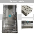 thumbnail image 3 of Transparent Electric Meter Box With 6 Circuits Sturdy Pc Plastic Construction, 3 of 8