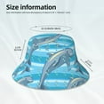 thumbnail image 5 of Kdxio Reflective Bucket Hat - Dolphin Print Bucket Hat for Men,Women, 5 of 9