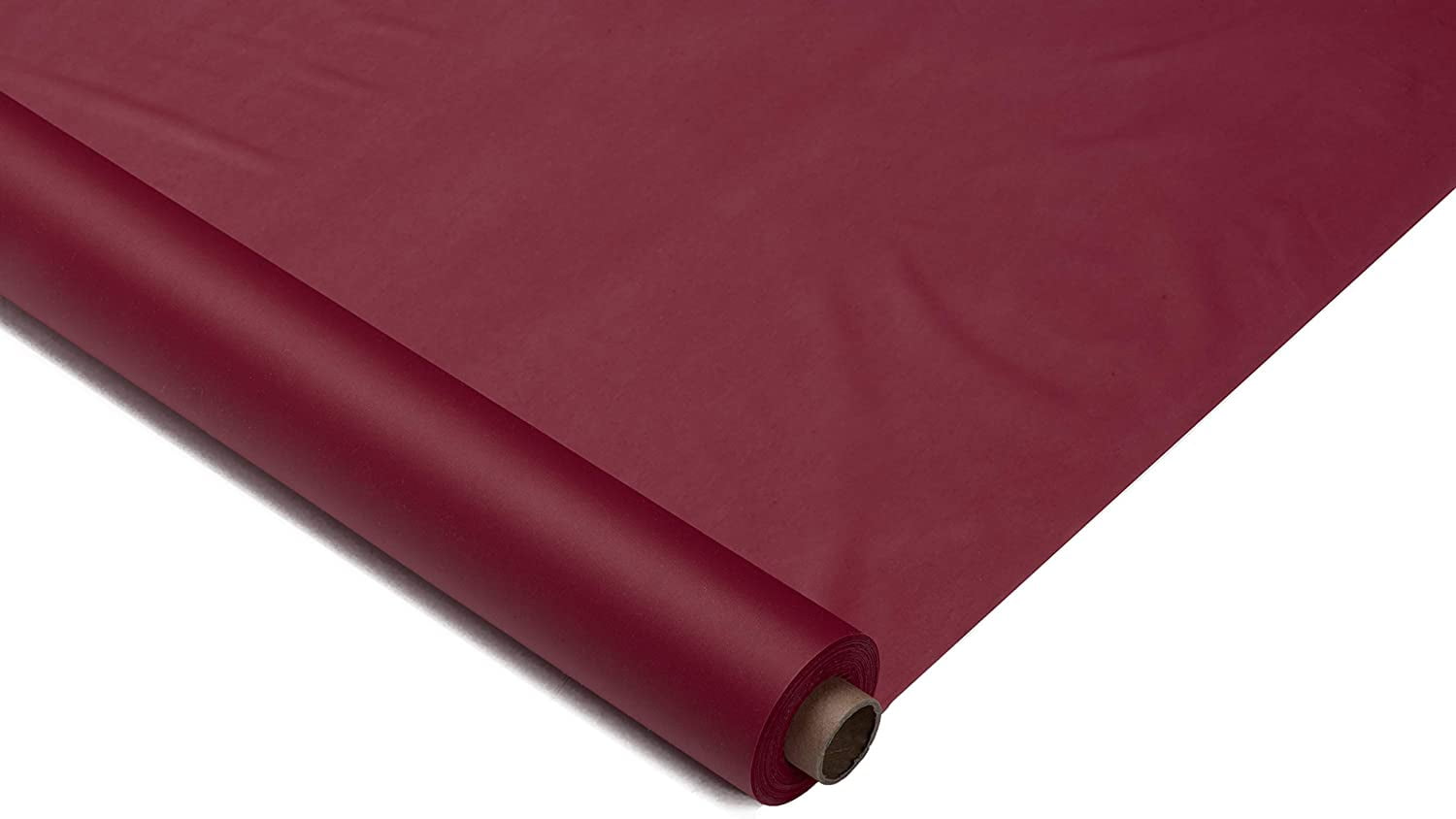 Exquisite 300 ft. x 40 in. Plastic Disposable Tablecloth Rolls Plastic Banquet Roll Table