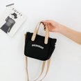 thumbnail image 2 of Los bolsos para mujer están hechos de lona encriptada de alta calidad. Es cómodo llevarlo en la mano o sobre el hombro debido al tamaño perfecto., 2 of 5