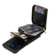 thumbnail image 2 of Allytech Case for Samsung Galaxy Z Flip5, [Large Capacity] Wallet Case with Card Slots & Zipper Pocket, Premium PU Leather Metal Snap Kickstand Shockproof Case with Shoulder Strap, Black, 2 of 7
