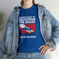 thumbnail image 7 of I Don't Have To Outswim The Shark Just My Dive Buddy Shirt, Scuba - ID: 804, 7 of 7