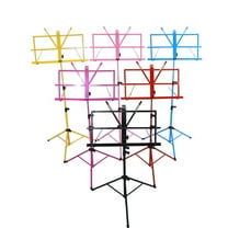 HEMOTON  Guitar Music Stand Folding Adjustable Song Height Lightweight